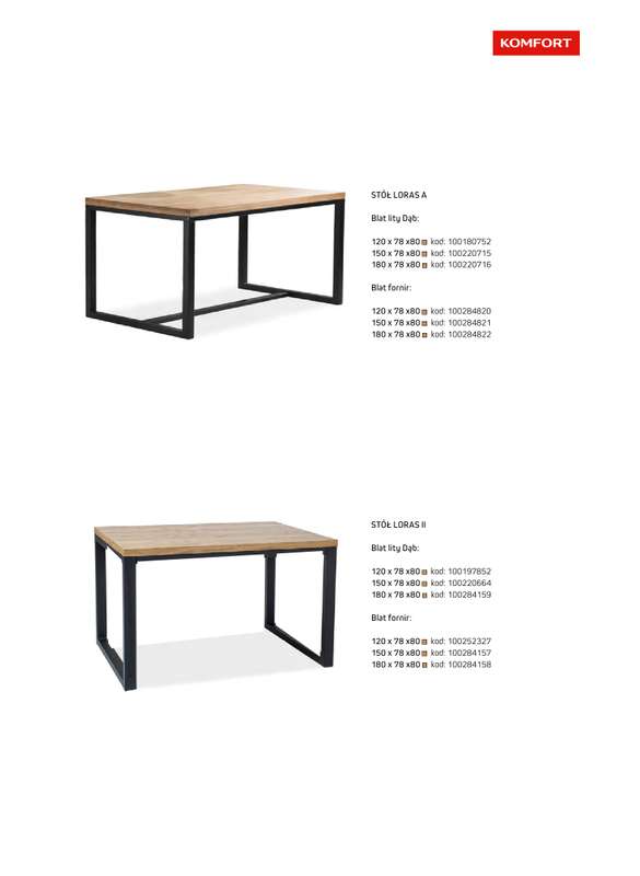 Komfort - gazetka promocyjna Katalog meble i oświetlenie od piątku 26.09 do środy 31.12 - strona 35
