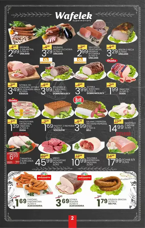 Wafelek - gazetka promocyjna Gazetka od poniedziałku 29.09 do soboty 11.10 - strona 2