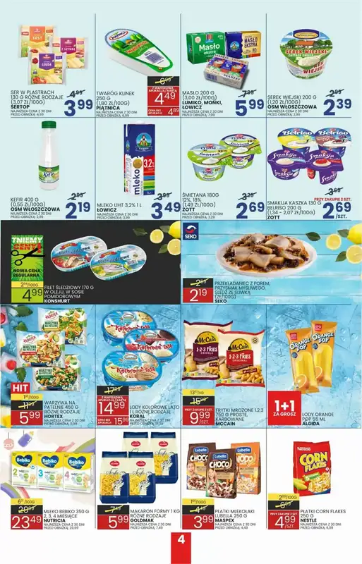 Wafelek - gazetka promocyjna Gazetka od poniedziałku 29.09 do soboty 11.10 - strona 4