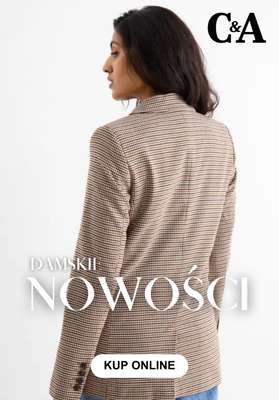 C&A - gazetka promocyjna NOWOŚCI damskie od piątku 26.09 
