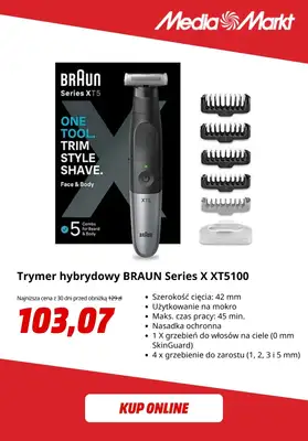 Media Markt - gazetka promocyjna -20% na produkty Braun do pielęgnacji męskiej od piątku 26.09 do czwartku 02.10 - strona 5