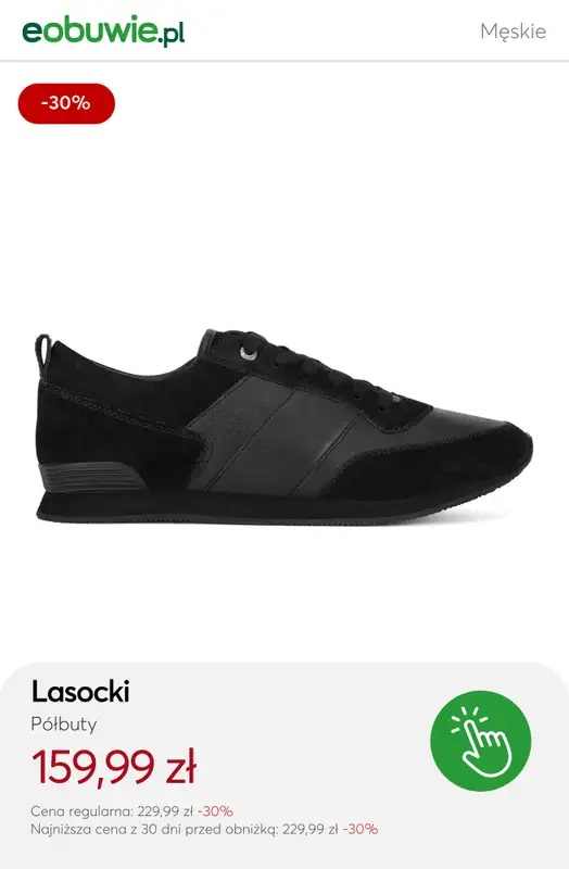 eobuwie.pl - gazetka promocyjna Buty męskie do -30% od piątku 26.09  - strona 7