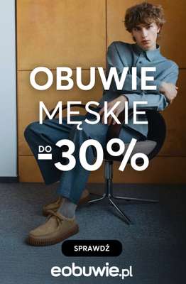 eobuwie.pl - gazetka promocyjna Buty męskie do -30% od piątku 26.09 