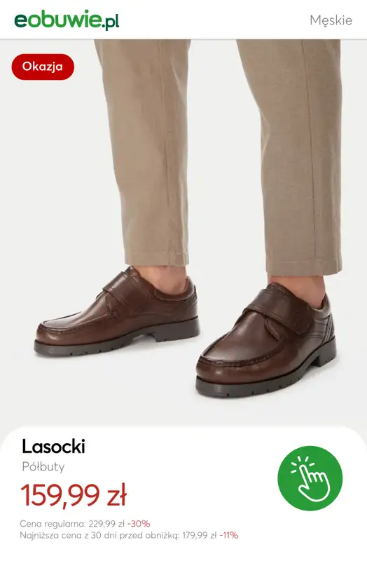 eobuwie.pl - gazetka promocyjna Buty męskie do -30% od piątku 26.09  - strona 6