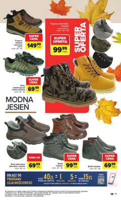 Carrefour - gazetka promocyjna Gazetka Jesień jest w modzie od poniedziałku 29.09 do piątku 31.10 - strona 19