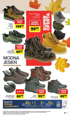 Carrefour - gazetka promocyjna Gazetka Jesień jest w modzie od poniedziałku 29.09 do piątku 31.10 - strona 19 Carrefour - gazetka promocyjna Gazetka Jesień jest w modzie od poniedziałku 29.09 do piątku 31.10 - strona 19