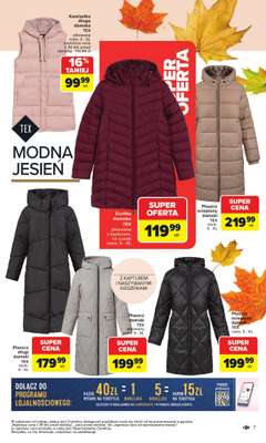 Carrefour - gazetka promocyjna Gazetka Jesień jest w modzie od poniedziałku 29.09 do piątku 31.10 - strona 7