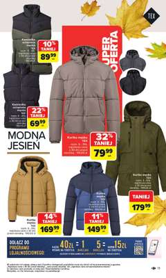 Carrefour - gazetka promocyjna Gazetka Jesień jest w modzie od poniedziałku 29.09 do piątku 31.10 - strona 13