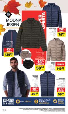 Carrefour - gazetka promocyjna Gazetka Jesień jest w modzie od poniedziałku 29.09 do piątku 31.10 - strona 12