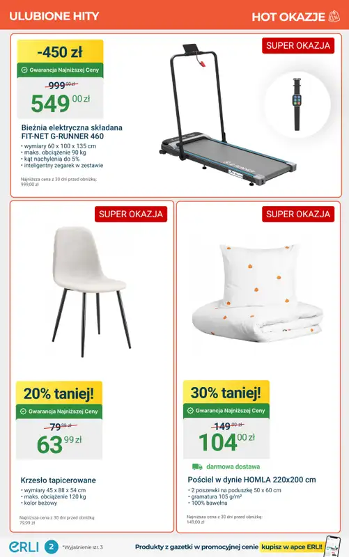 Erli - gazetka promocyjna Codzienne zakupy w super cenach! od poniedziałku 29.09 do niedzieli 12.10 - strona 2