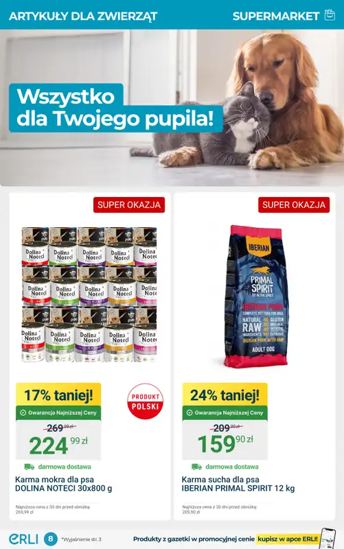 Erli - gazetka promocyjna Codzienne zakupy w super cenach! od poniedziałku 29.09 do niedzieli 12.10 - strona 8
