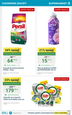 Erli - gazetka promocyjna Codzienne zakupy w super cenach! od poniedziałku 29.09 do niedzieli 12.10 - strona 7 Erli - gazetka promocyjna Codzienne zakupy w super cenach! od poniedziałku 29.09 do niedzieli 12.10 - strona 7