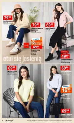 Leclerc - gazetka promocyjna Oferta E.Leclerc I Jesienne must have od wtorku 30.09 do soboty 11.10 - strona 4