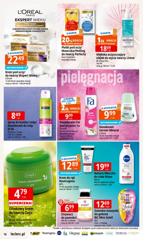 Leclerc - gazetka promocyjna Oferta E.Leclerc I Jesienne must have od wtorku 30.09 do soboty 11.10 - strona 16