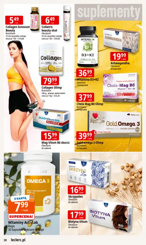 Leclerc - gazetka promocyjna Oferta E.Leclerc I Jesienne must have od wtorku 30.09 do soboty 11.10 - strona 20