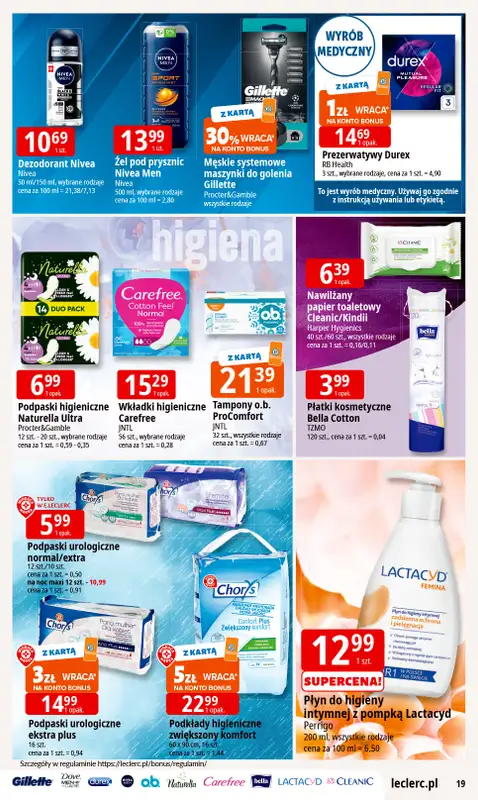 Leclerc - gazetka promocyjna Oferta E.Leclerc I Jesienne must have od wtorku 30.09 do soboty 11.10 - strona 19