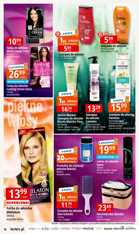 Leclerc - gazetka promocyjna Oferta E.Leclerc I Jesienne must have od wtorku 30.09 do soboty 11.10 - strona 18