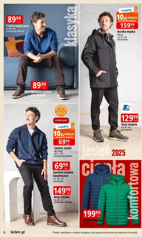 Leclerc - gazetka promocyjna Oferta E.Leclerc I Jesienne must have od wtorku 30.09 do soboty 11.10 - strona 8