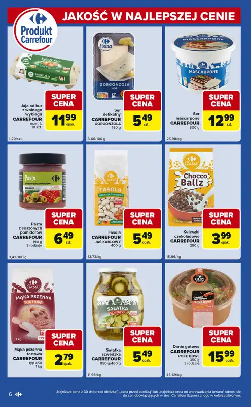 Carrefour Express - gazetka promocyjna Gazetka Express od wtorku 30.09 do poniedziałku 06.10 - strona 6