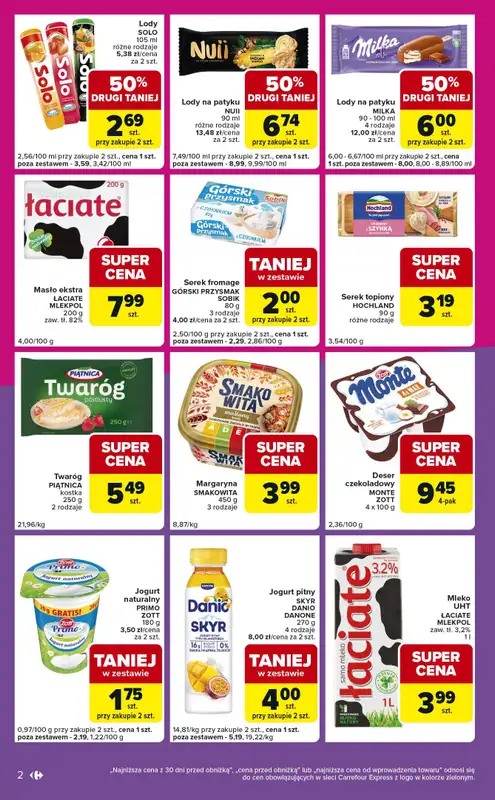 Carrefour Express - gazetka promocyjna Gazetka Express od wtorku 30.09 do poniedziałku 06.10 - strona 2