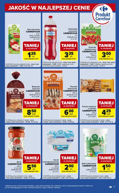 Carrefour Express - gazetka promocyjna Gazetka Express od wtorku 30.09 do poniedziałku 06.10 - strona 7