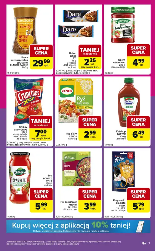 Carrefour Express - gazetka promocyjna Gazetka Express od wtorku 30.09 do poniedziałku 06.10 - strona 3