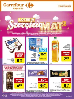 Carrefour Express - gazetka promocyjna Gazetka Express od wtorku 30.09 do poniedziałku 06.10 - strona 2