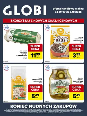 Globi - gazetka promocyjna Gazetka Globi od wtorku 30.09 do poniedziałku 06.10 - strona 2