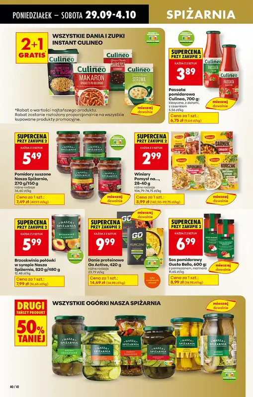 Biedronka - gazetka promocyjna Od poniedziałku od poniedziałku 29.09 do soboty 04.10 - strona 54