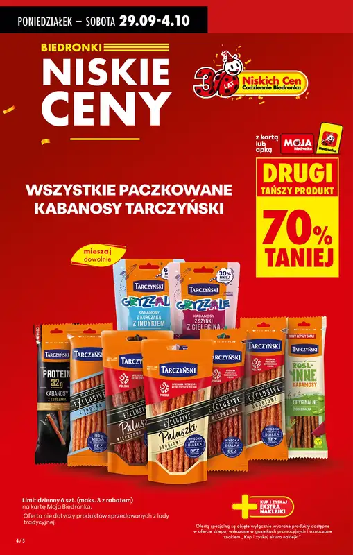 Biedronka - gazetka promocyjna Od poniedziałku od poniedziałku 29.09 do soboty 04.10 - strona 8