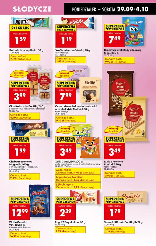 Biedronka - gazetka promocyjna Od poniedziałku od poniedziałku 29.09 do soboty 04.10 - strona 59