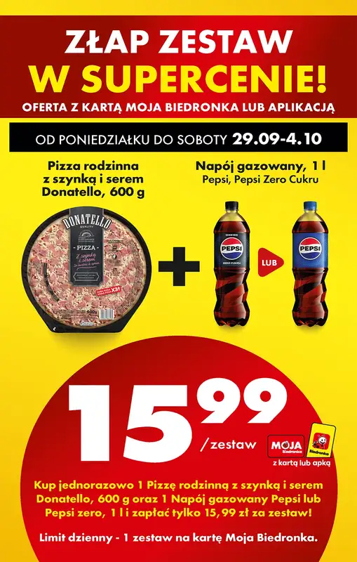 Biedronka - gazetka promocyjna Od poniedziałku od poniedziałku 29.09 do soboty 04.10 - strona 91