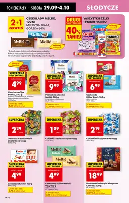 Biedronka - gazetka promocyjna Od poniedziałku od poniedziałku 29.09 do soboty 04.10 - strona 58