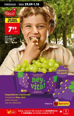 Biedronka - gazetka promocyjna Od poniedziałku od poniedziałku 29.09 do soboty 04.10 - strona 24