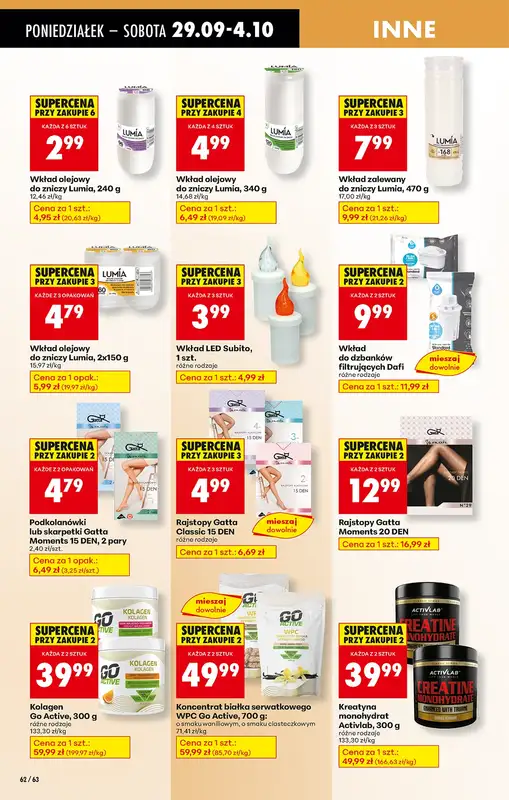 Biedronka - gazetka promocyjna Od poniedziałku od poniedziałku 29.09 do soboty 04.10 - strona 78