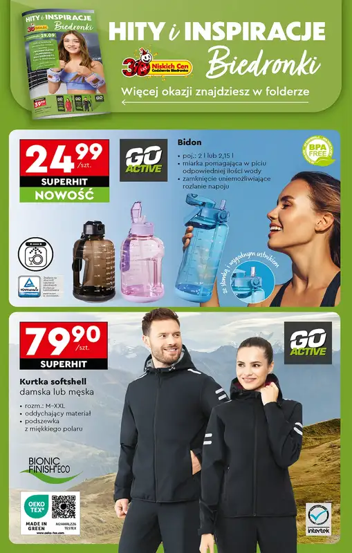 Biedronka - gazetka promocyjna Od poniedziałku od poniedziałku 29.09 do soboty 04.10 - strona 86