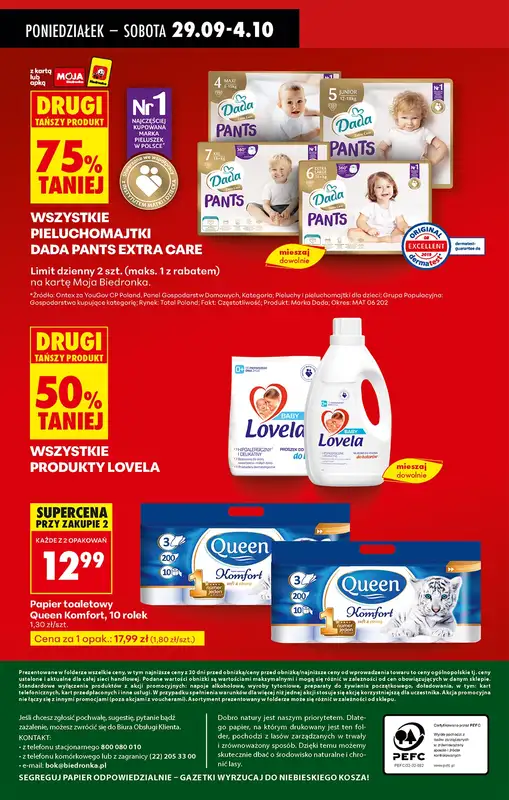 Biedronka - gazetka promocyjna Od poniedziałku od poniedziałku 29.09 do soboty 04.10 - strona 80