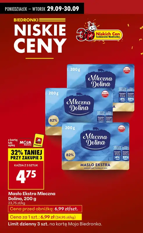 Biedronka - gazetka promocyjna Od poniedziałku od poniedziałku 29.09 do soboty 04.10 - strona 4