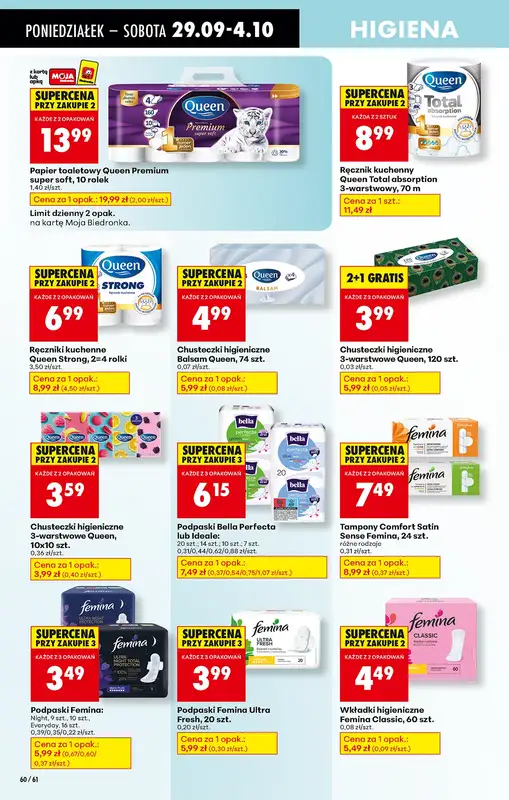 Biedronka - gazetka promocyjna Od poniedziałku od poniedziałku 29.09 do soboty 04.10 - strona 76