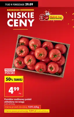 Biedronka - gazetka promocyjna Od poniedziałku od poniedziałku 29.09 do soboty 04.10 - strona 7