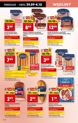 Biedronka - gazetka promocyjna Od poniedziałku od poniedziałku 29.09 do soboty 04.10 - strona 46