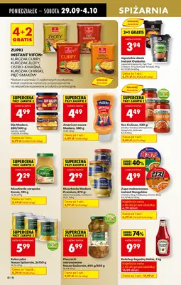 Biedronka - gazetka promocyjna Od poniedziałku od poniedziałku 29.09 do soboty 04.10 - strona 56