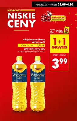 Biedronka - gazetka promocyjna Od poniedziałku od poniedziałku 29.09 do soboty 04.10 - strona 6