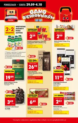 Biedronka - gazetka promocyjna Od poniedziałku od poniedziałku 29.09 do soboty 04.10 - strona 43