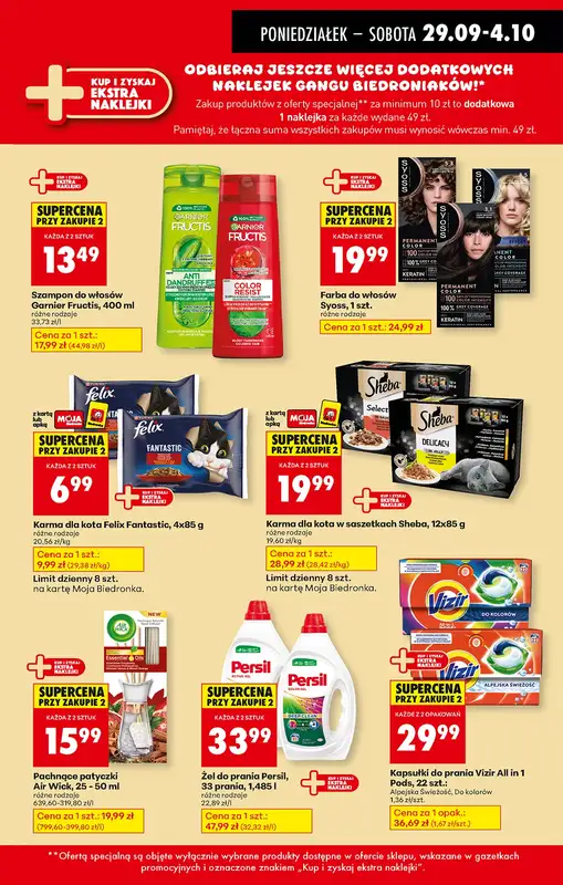 Biedronka - gazetka promocyjna Od poniedziałku od poniedziałku 29.09 do soboty 04.10 - strona 41