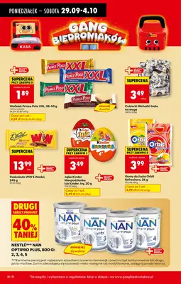 Biedronka - gazetka promocyjna Od poniedziałku od poniedziałku 29.09 do soboty 04.10 - strona 40