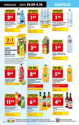 Biedronka - gazetka promocyjna Od poniedziałku od poniedziałku 29.09 do soboty 04.10 - strona 64