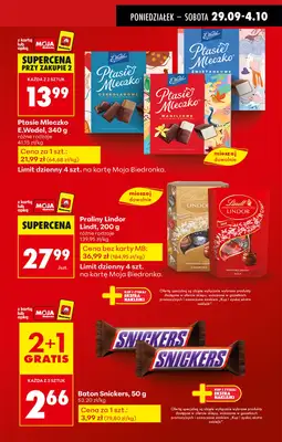 Biedronka - gazetka promocyjna Od poniedziałku od poniedziałku 29.09 do soboty 04.10 - strona 13