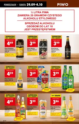 Biedronka - gazetka promocyjna Od poniedziałku od poniedziałku 29.09 do soboty 04.10 - strona 66