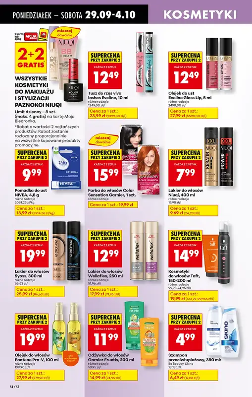 Biedronka - gazetka promocyjna Od poniedziałku od poniedziałku 29.09 do soboty 04.10 - strona 70